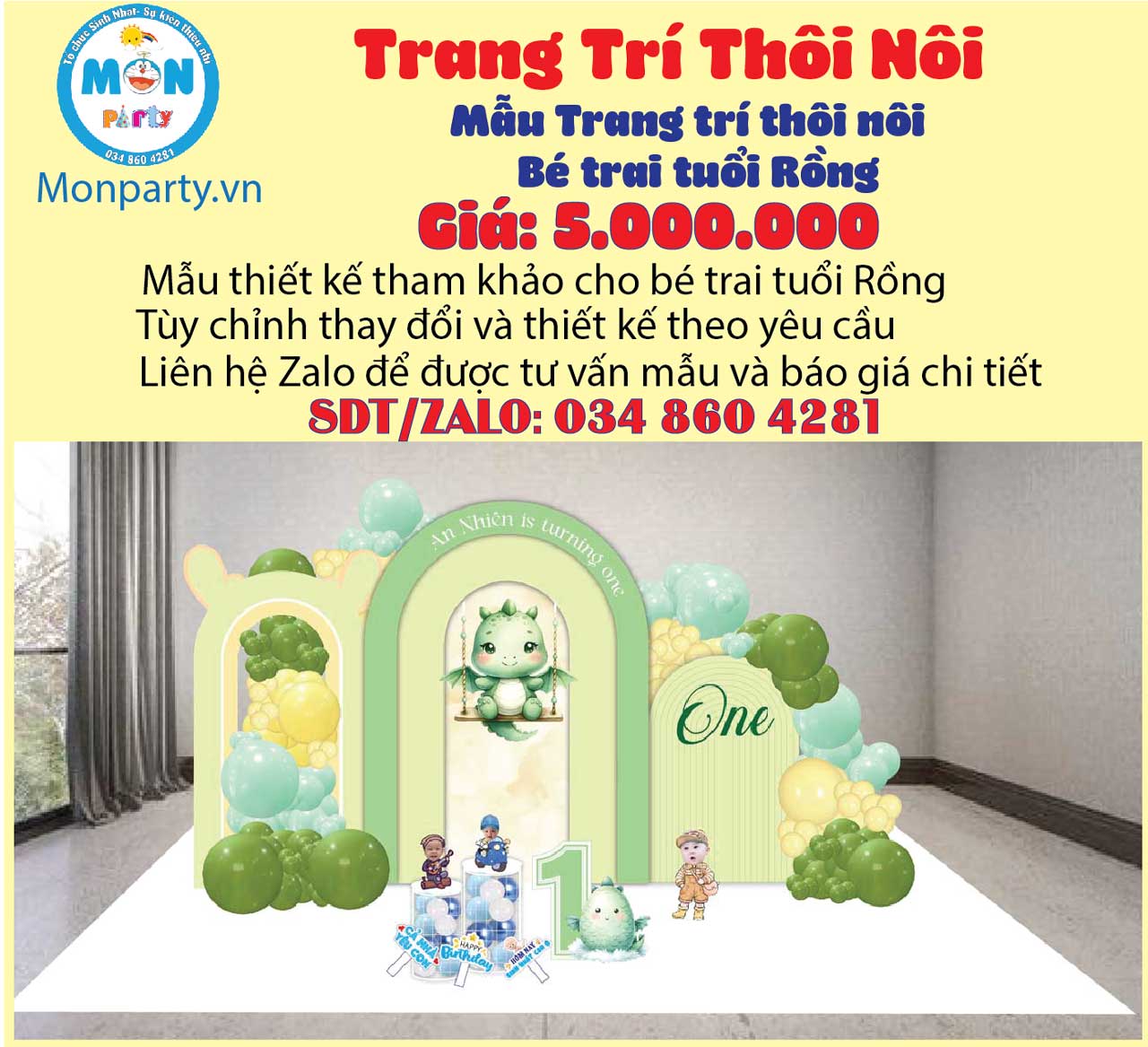trang-tri-thoi-noi-be-trai-tuoi-rong