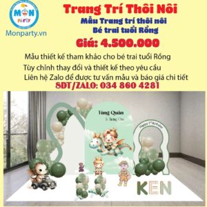 trang-tri-thoi-noi-be-trai-tuoi-rong