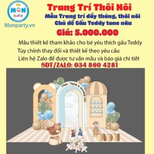 trang-tri-thoi-noi-be-trai-chu-de-gau-teddy