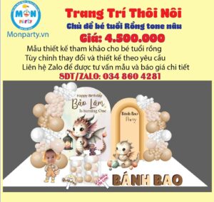 trang-tri-thoi-noi-be-trai-tuoi-rong-tone-nau
