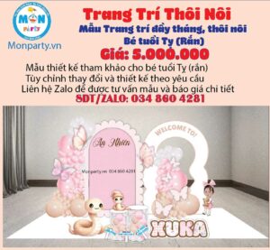 trang-tri-sinh-nhat-1-tuoi-be-gai-tuoi-ran