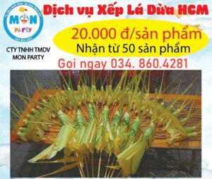 dich-vu-xep-la-dua-hcm-nghe-nhan-xep-la-dua-dan-gian-hcm