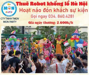 thue-robot-khai-truong-don-khach