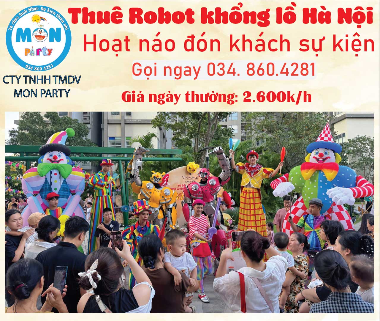 thue-robot-khai-truong-don-khach