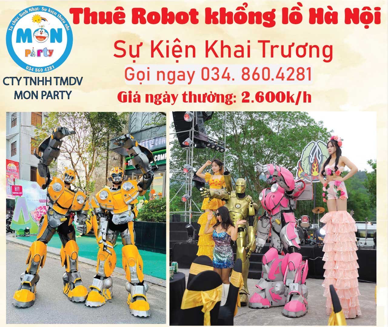 thue-robot-khai-truong-ha-noi