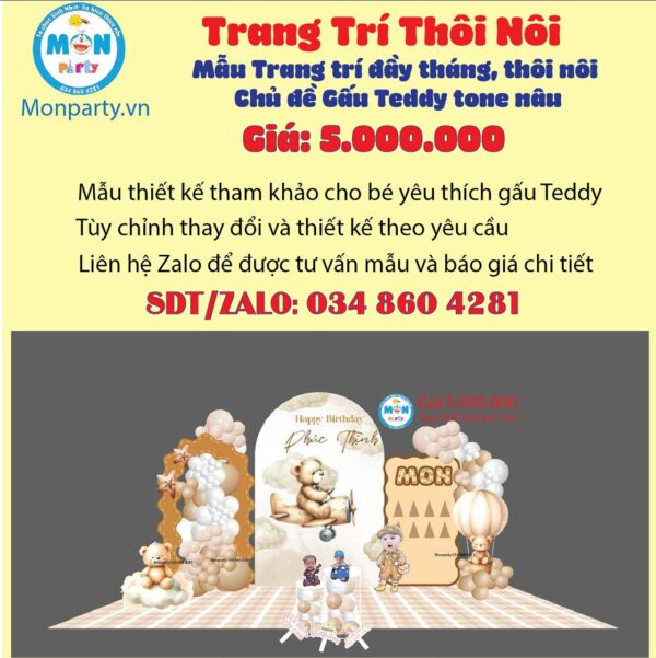trang-tri-thoi-noi-be-trai-chu-de-gau-teddy