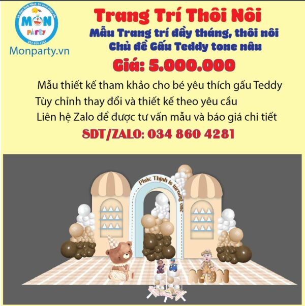trang-tri-thoi-noi-be-trai-chu-de-gau-teddy
