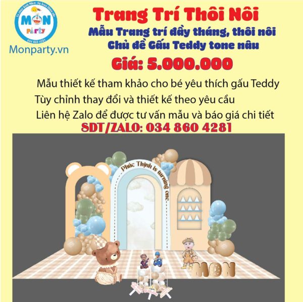 trang-tri-thoi-noi-be-trai-chu-de-gau-teddy
