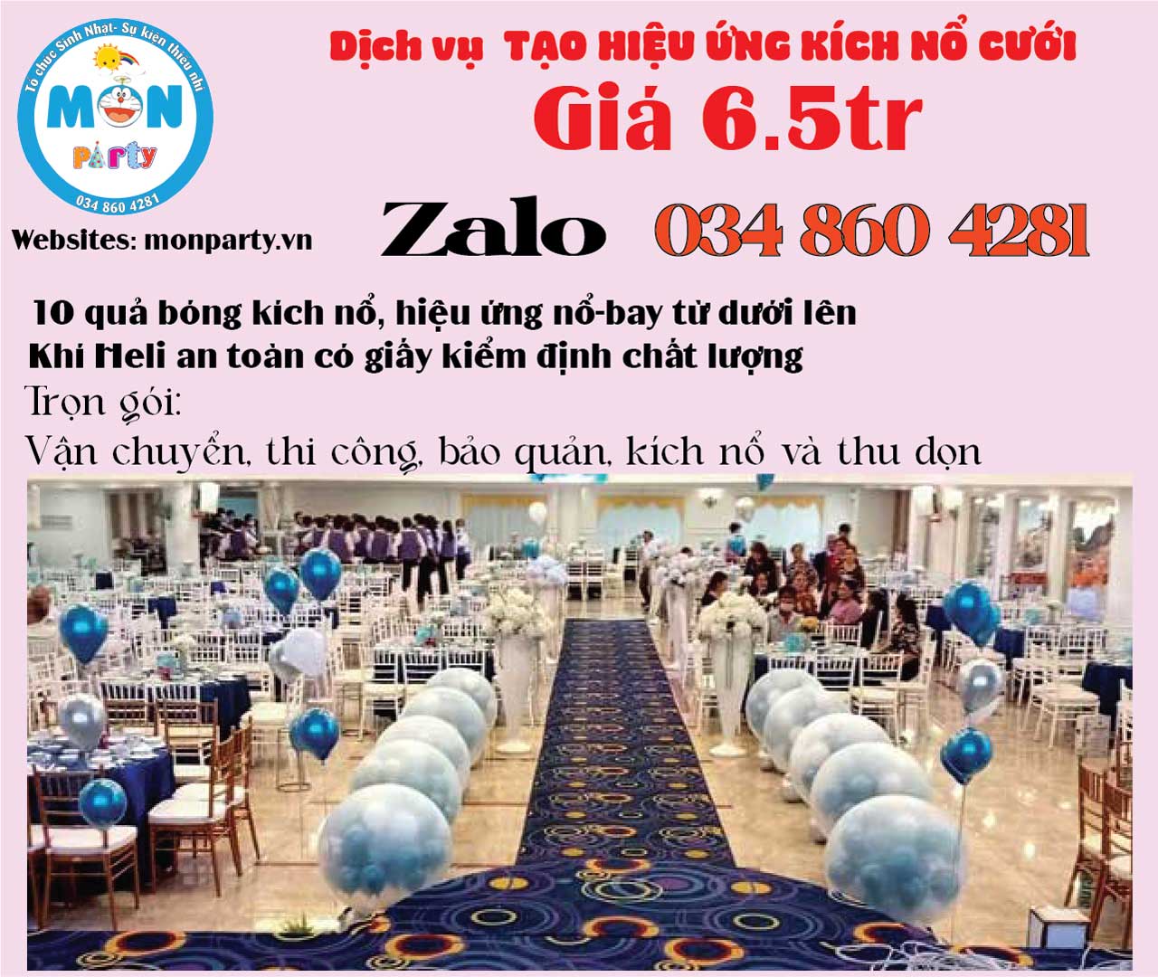 Giá thuê bóng kích nổ cưới gia-bong-kich-no-cuoi