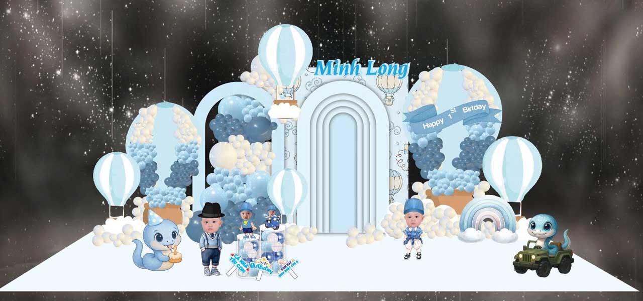 Trang trí thôi nôi tone xanh blue trang-tri-thoi-noi-tone-xanh-blue