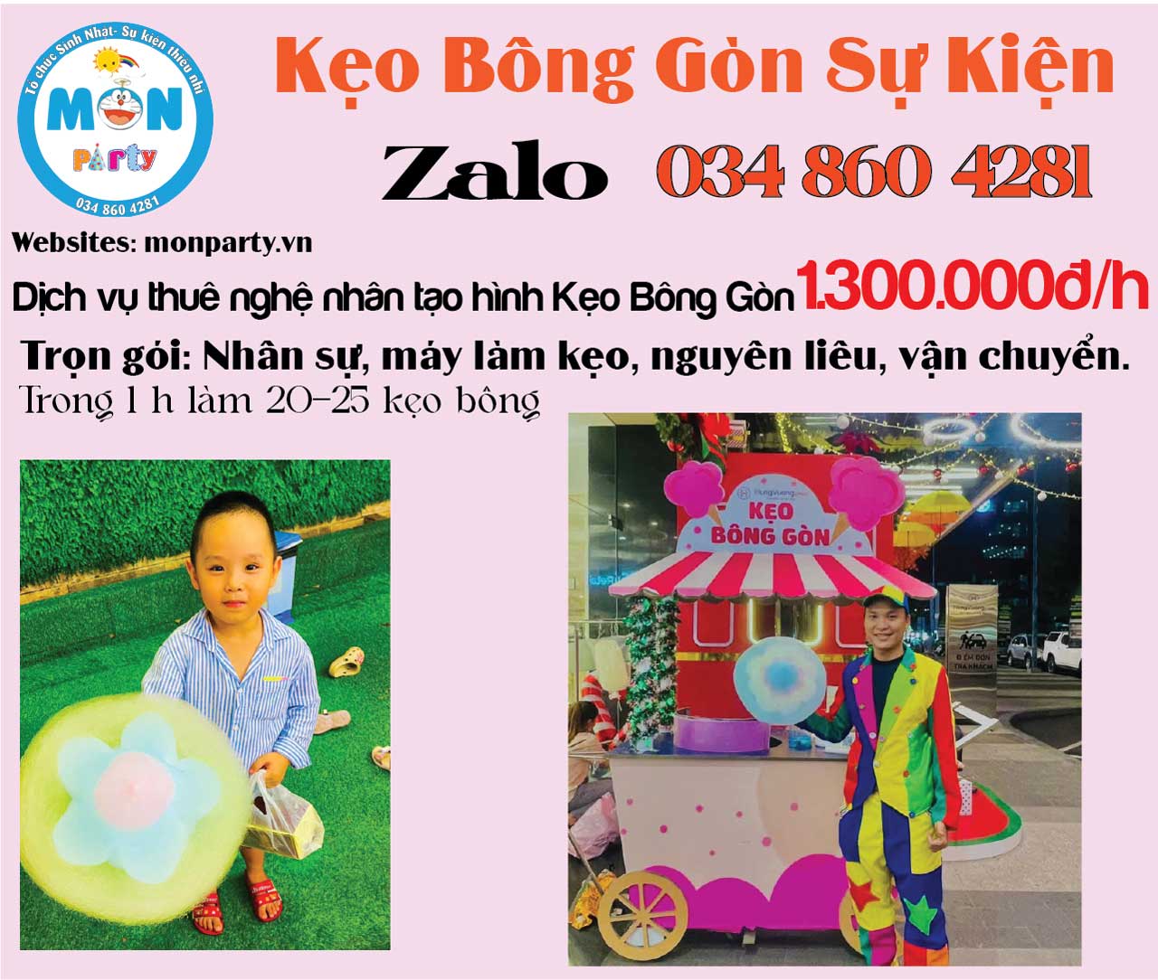 Chú hề kẹo bông gòn chu-he-keo-bong-gon