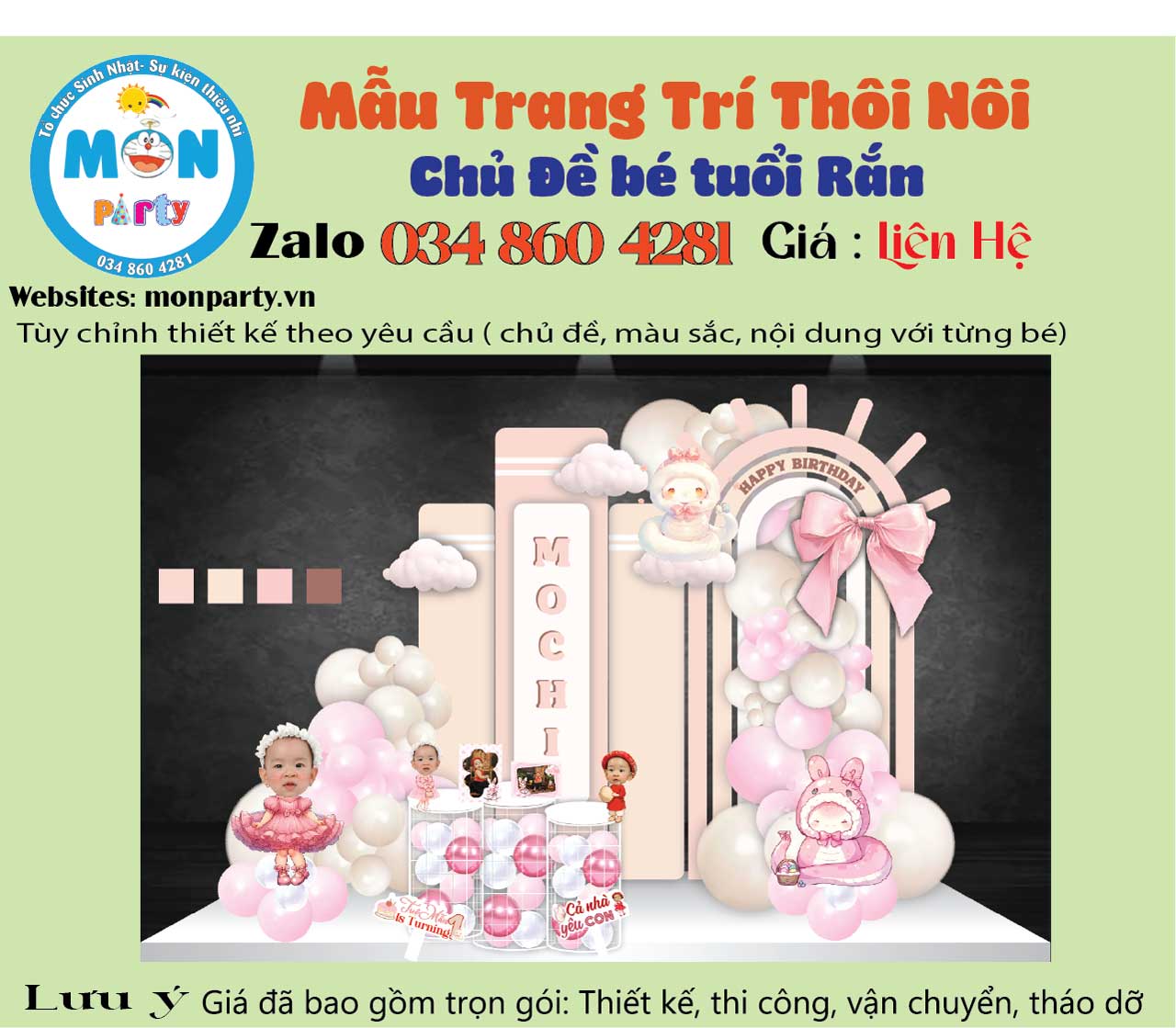 Decor thôi nôi tuổi rắn decor-thoi-noi-tuoi-ran