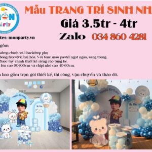 trang-tri-sinh-nhat-tone-xanh-bien