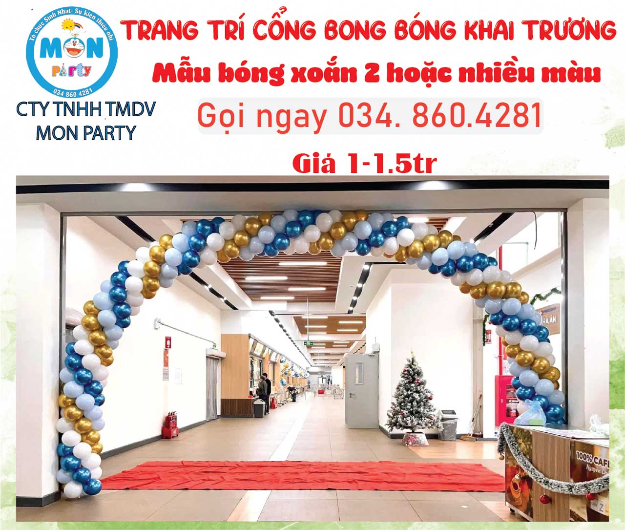 Trang trí cổng bong bóng sự kiện cong-bong-bong-khai-truong-su-kien-doanh-nghiep