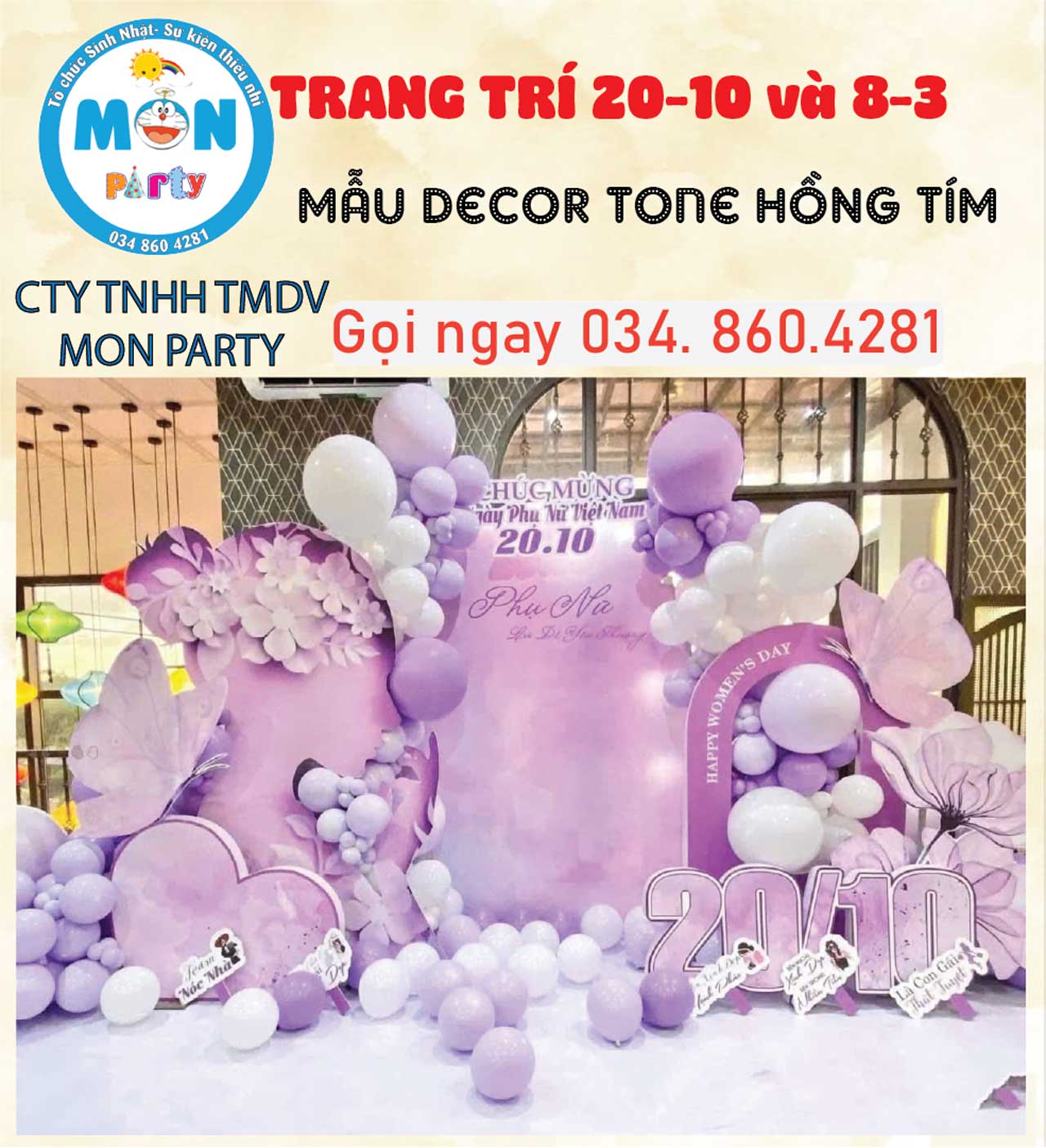 Trang trí 20.10 cho ngân hàng bao-gia-trang-tri-backdrop-20-10-ngay-phu-nu-VN