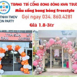cong-bong-bong-khai-truong-tra-sua