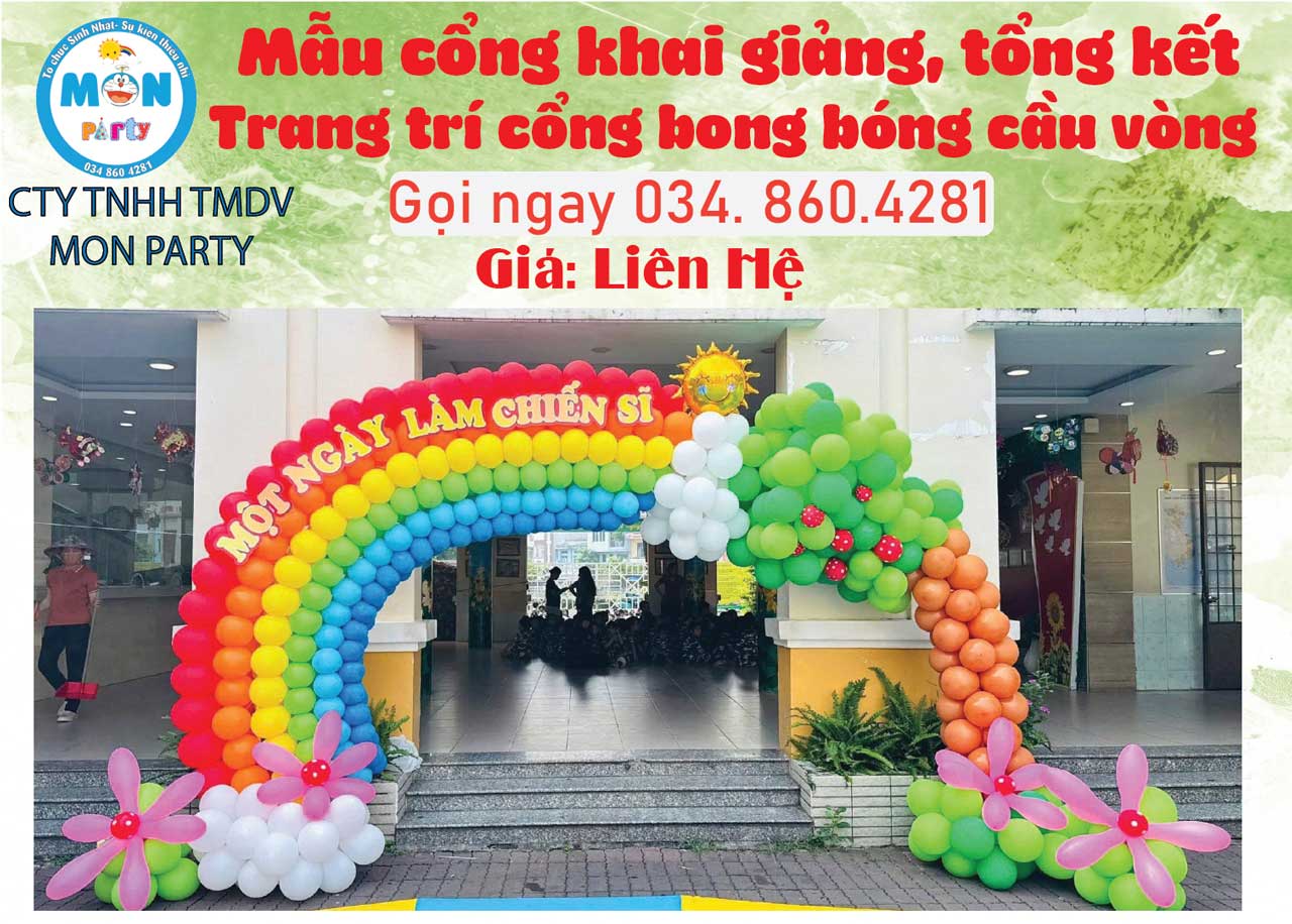 Trang trí cổng bong bóng khai giảng decor-cong-bong-bong-khai-giang-tong-ket