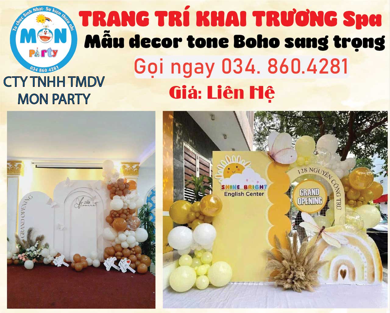 Trang trí khai trương Spa phong cách boho trang-tri-khai-truong-cua-hang-phong-cach-boho
