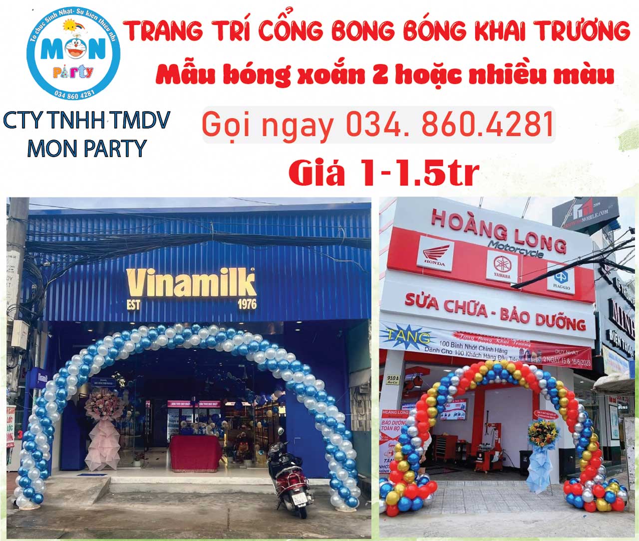 Trang trí cổng bong bóng sự kiện cong-bong-bong-khai-truong-cua-hang