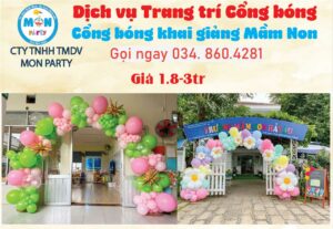 dich-vu-decor-bong-bong-khai-giang-mam-non