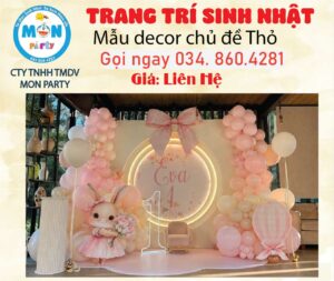 trang-tri-sinh-nhat-be-gai-tone-hong