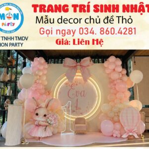 trang-tri-sinh-nhat-be-gai-tone-hong