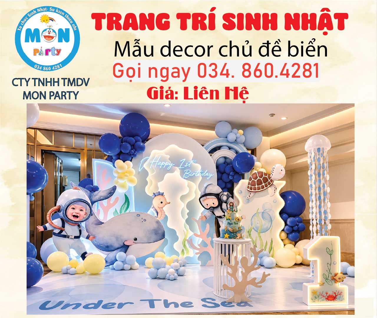 Trang trí sinh nhật bé Đại Dương trang-tri-sinh-nhat-chu-de-dai-duong