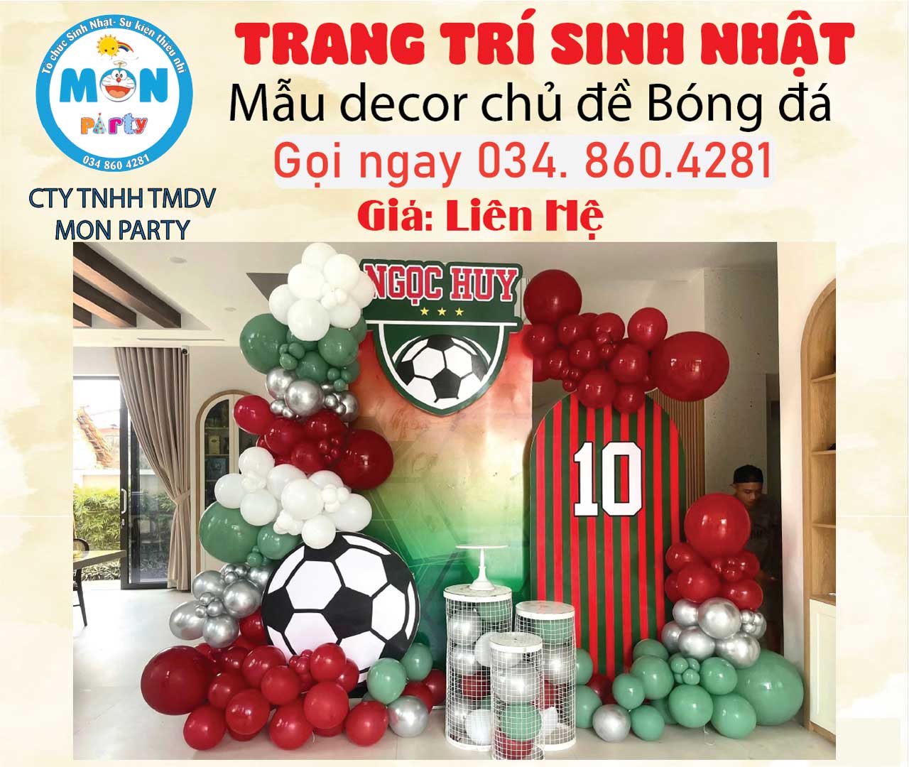 Trang trí sinh nhật bé chủ đề bóng đá trang-tri-sinh-nhat-chu-de-bong-da