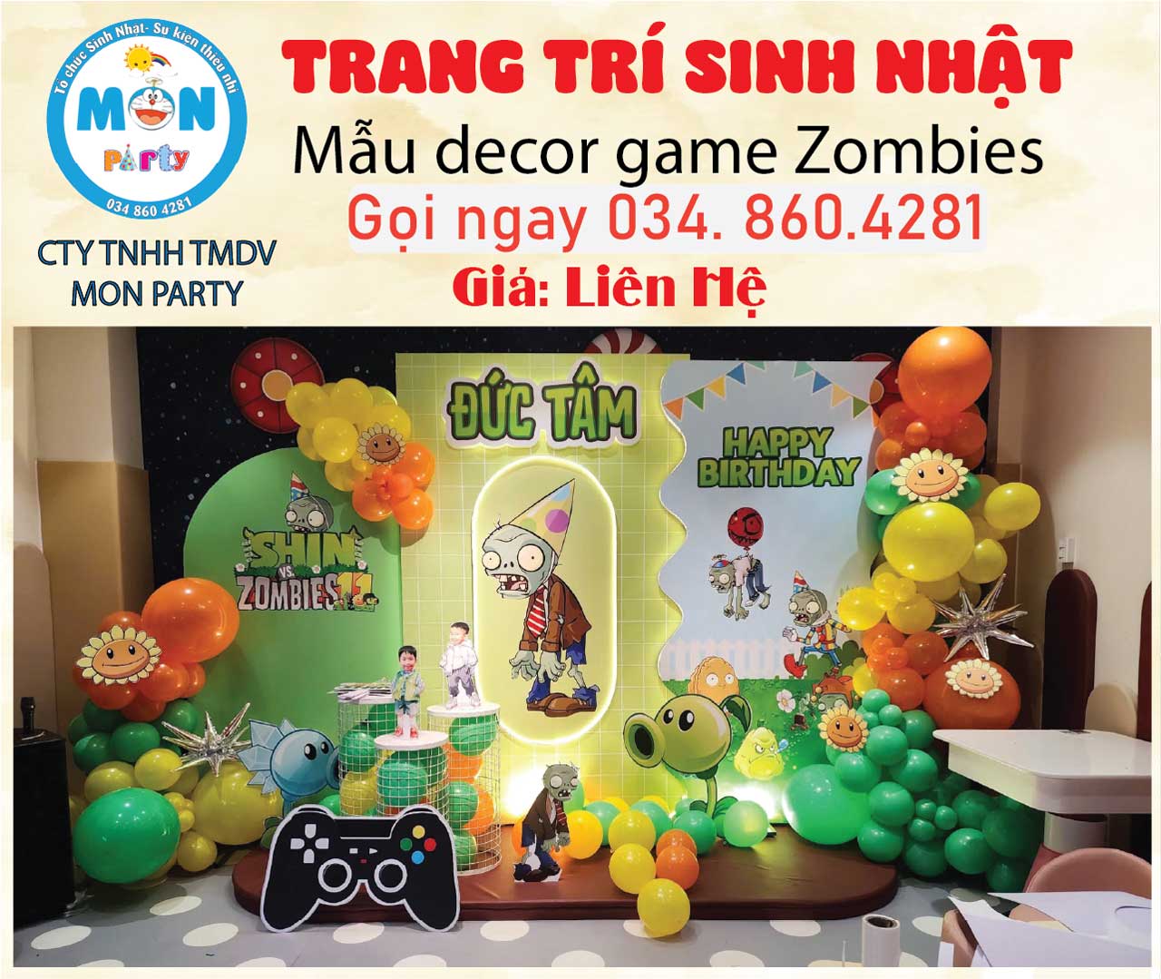 Trang trí sinh nhật bé trai zombies trang-tri-sinh-nhat-chu-de-zombies