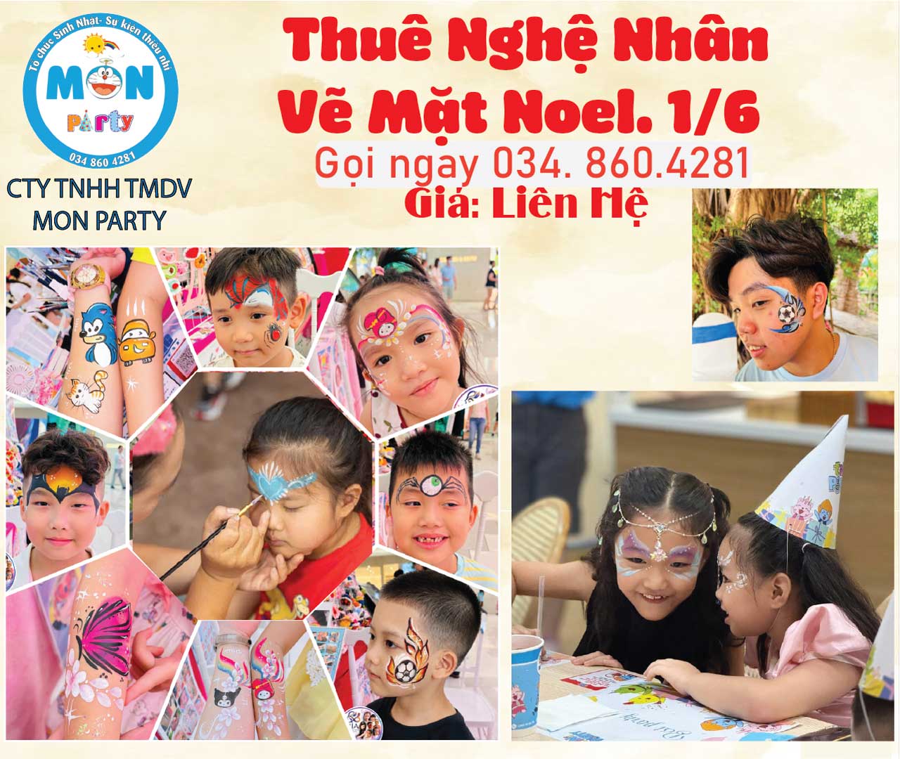 gia-thue-nghe-nhan-ve-mat-cho-be-noel