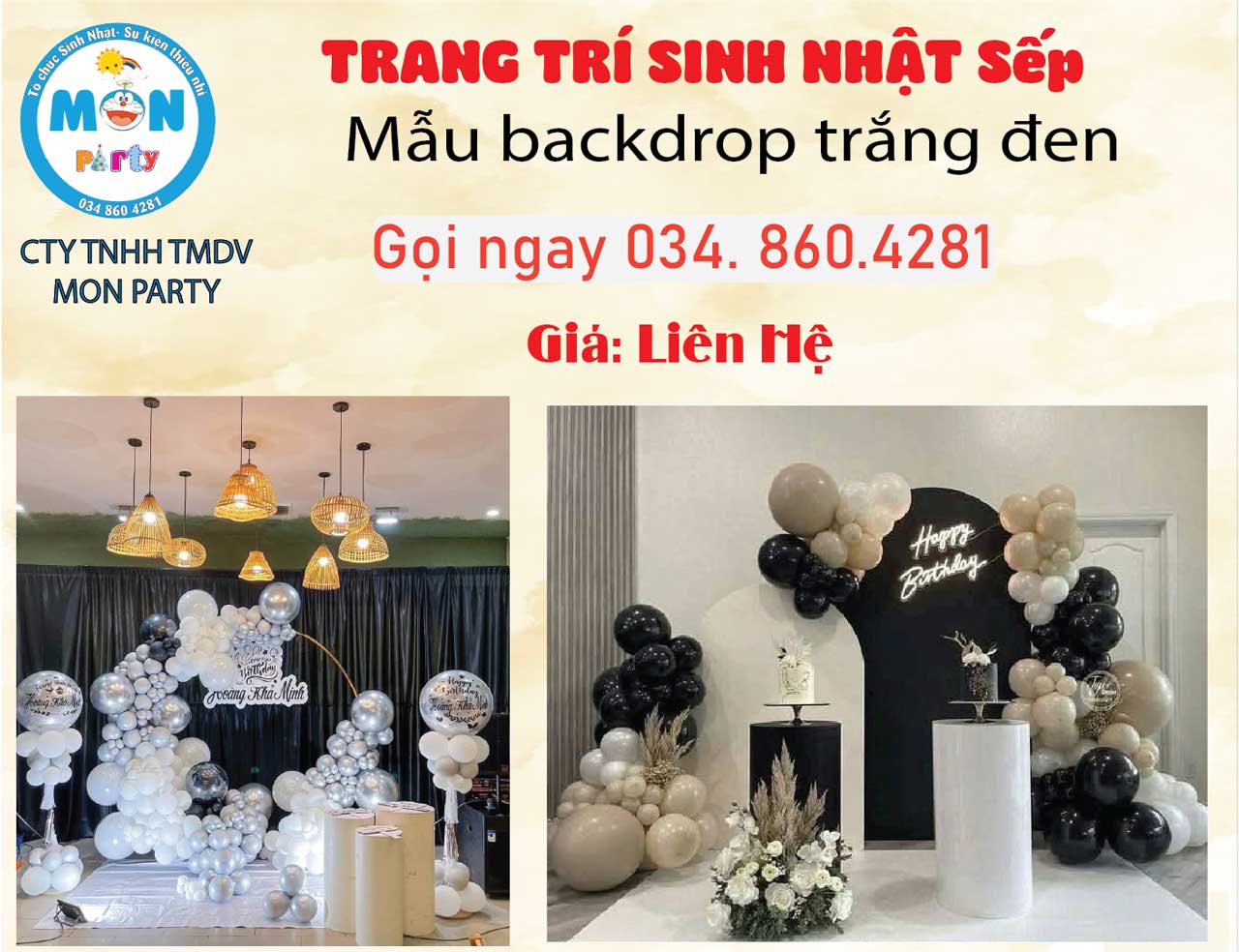 Trang trí sinh nhật người lớn sang trọng background-sinh-nhat-sep-nam